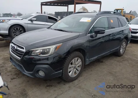 2018 Subaru Outback 2.5I Premium from USA, damaged, VIN 4S4BSAFC4J3276090